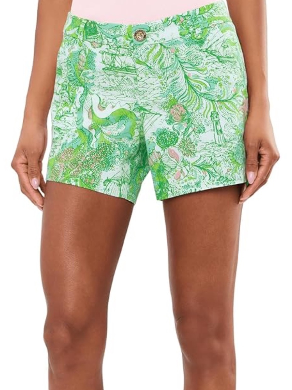 Lilly Pulitzer Callahan Stretch Shorts - size 4 - NEW